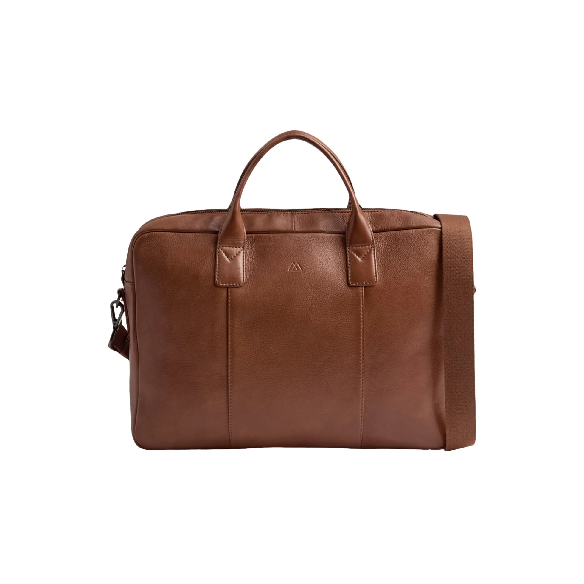 AxelMBG Laptop Bag, cognac