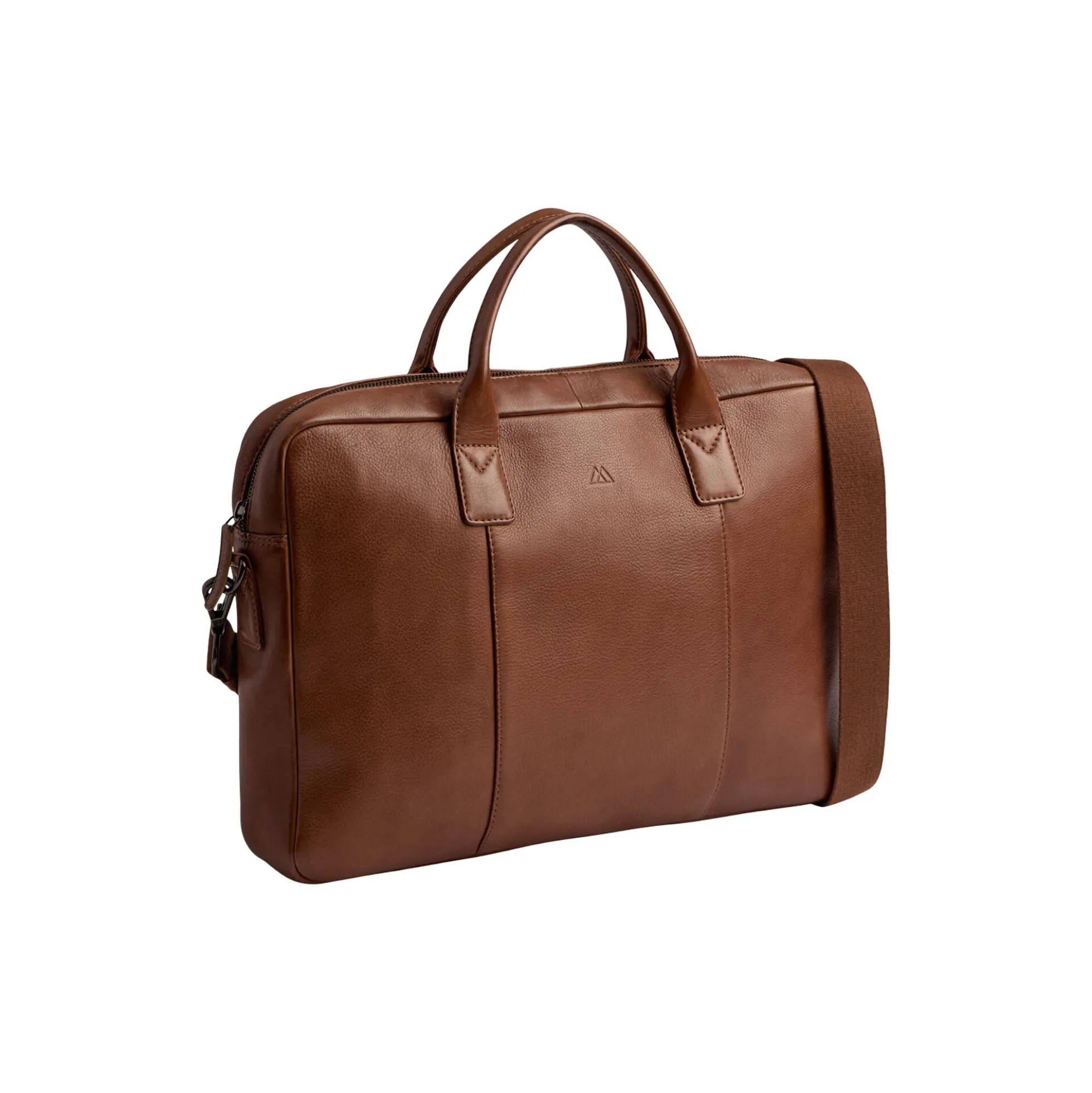AxelMBG Laptop Bag, cognac