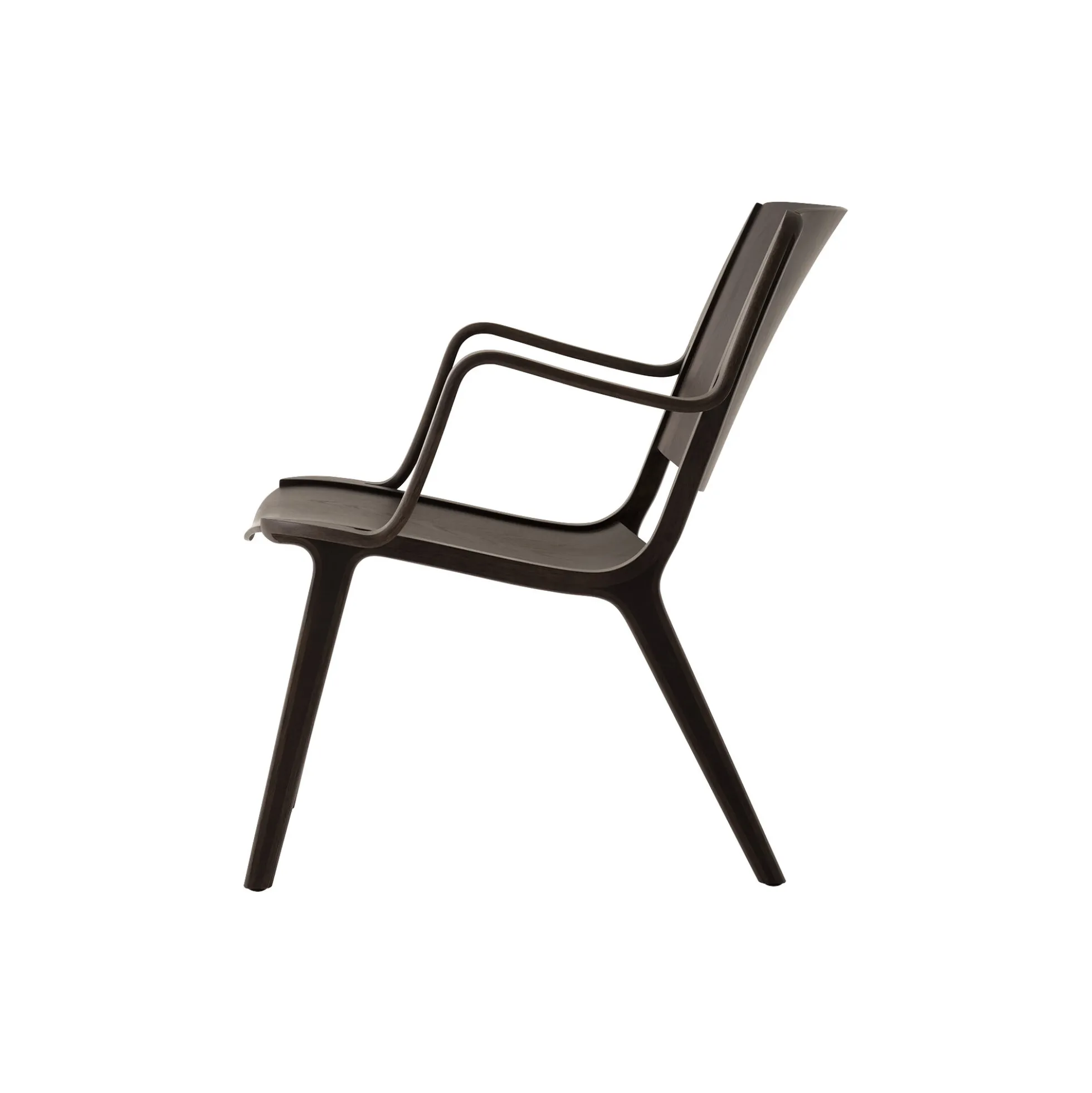 AX HM11 Lounge Chair, dark stained oak