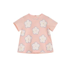 Baby Embroidery Top, peach