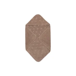 Badeslag med hætte, walnut