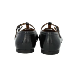 Ballerina with heart-shaped cut-out, black