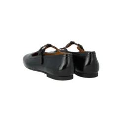 Ballerina with heart-shaped cut-out, black