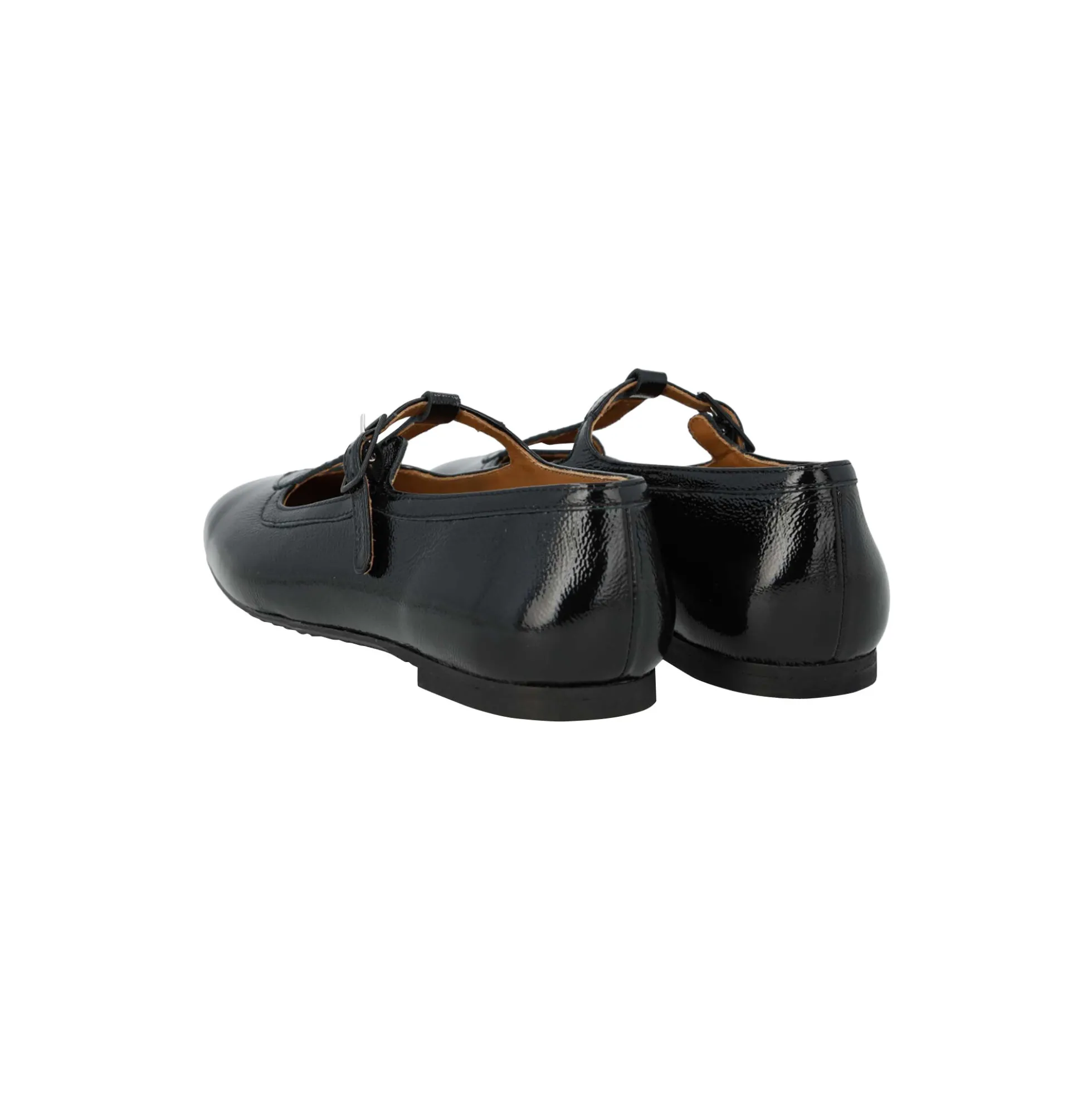 Ballerina with heart-shaped cut-out, black
