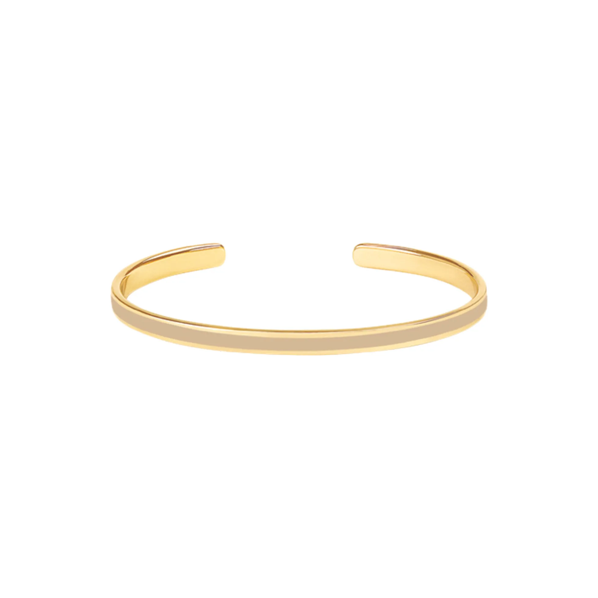 BANGLE Bracelet, mastic beige