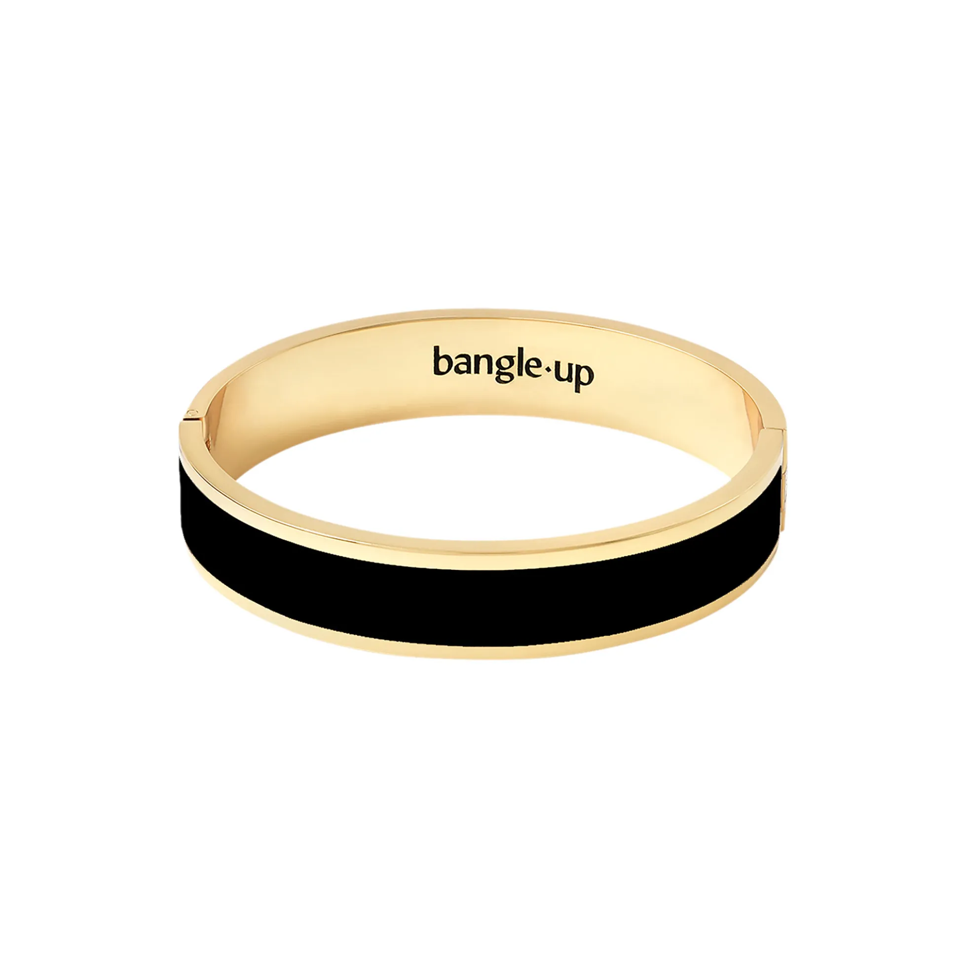 BANGLE Bracelet 12 mm T1, carbon black