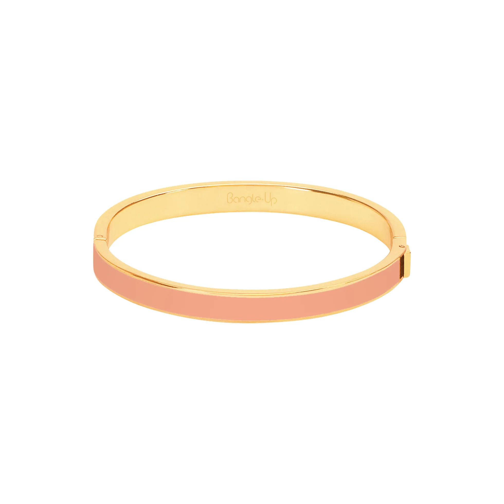 BANGLE Bracelet 7 mm T2, coral orange