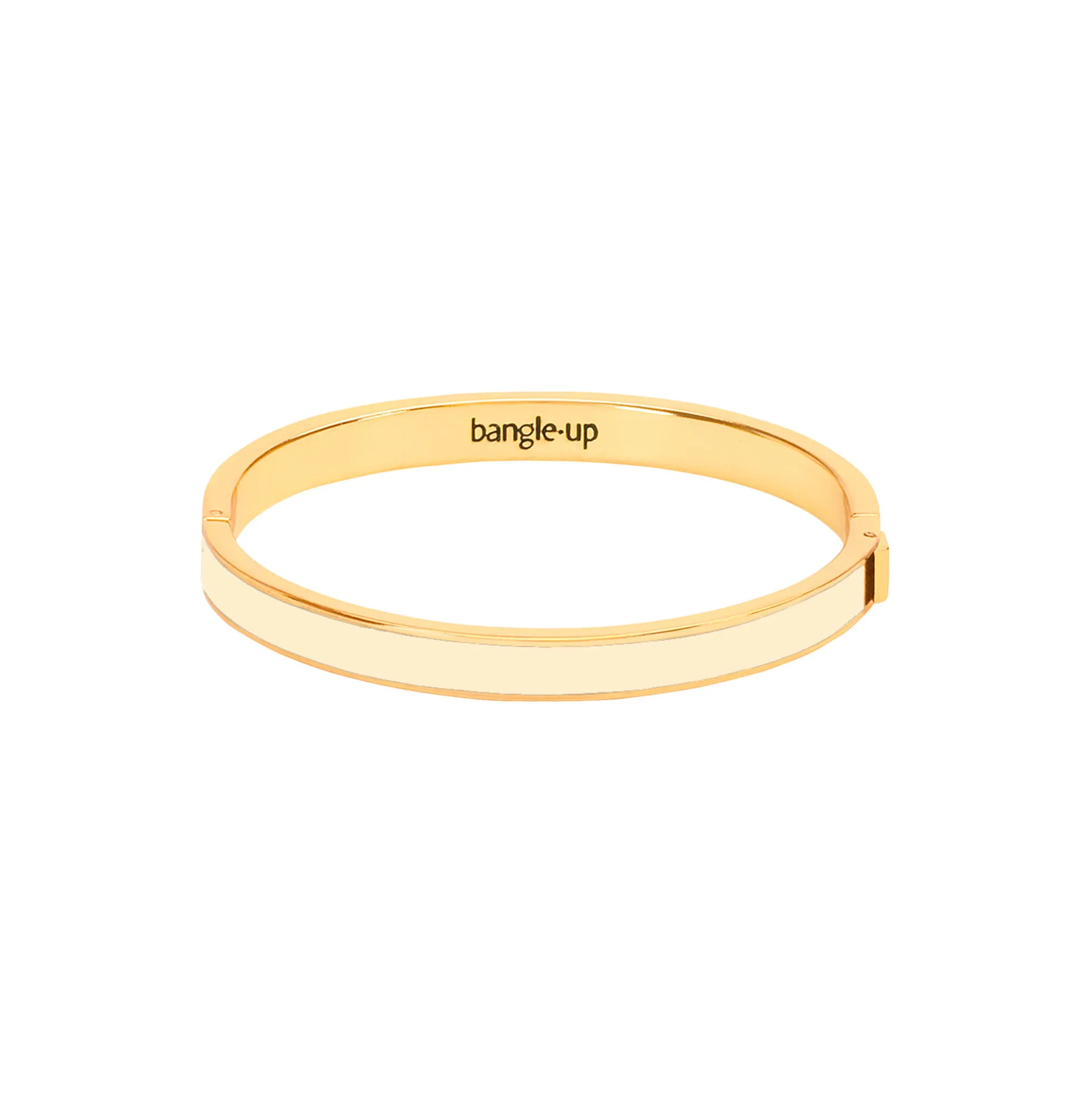BANGLE Bracelet 7 mm T2, white sand
