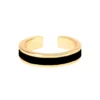 BANGLE Ring, light gold/black