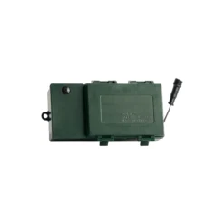 Battery box plain, dark green