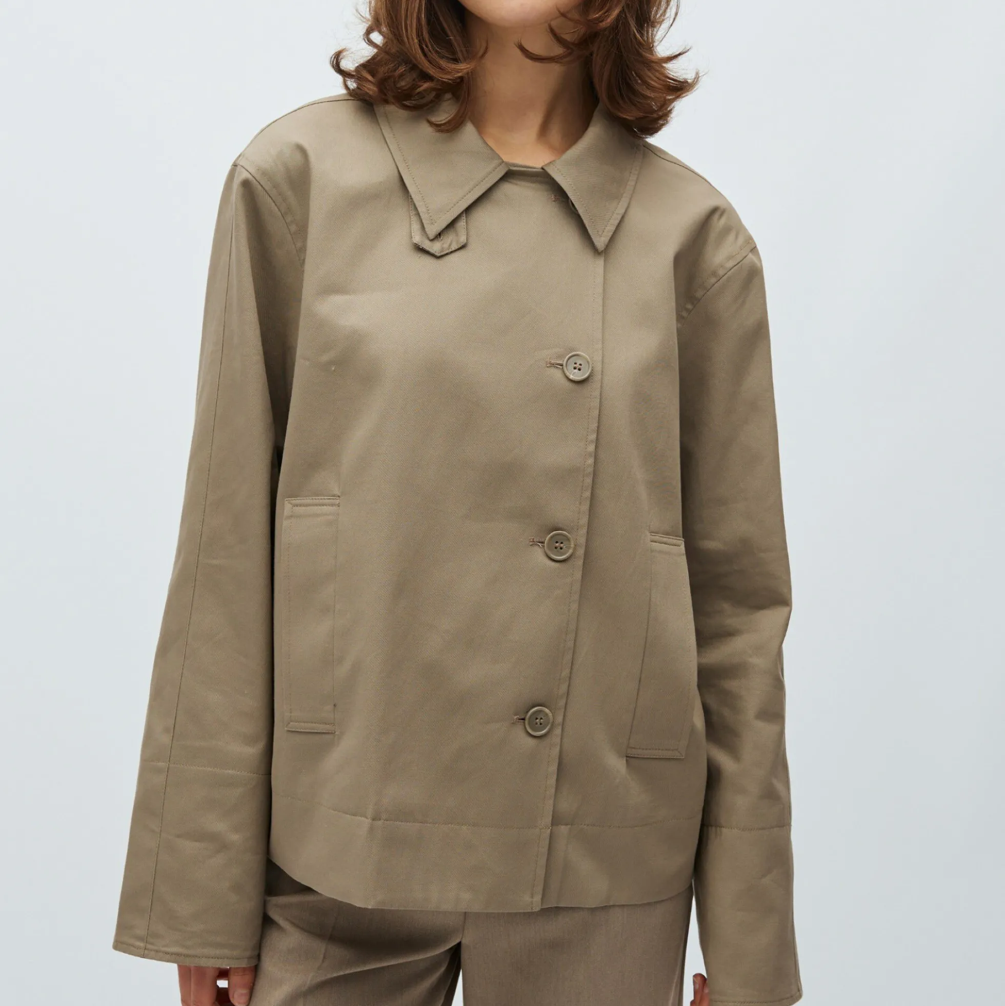 Bavina-M Outerwear, brindle sand