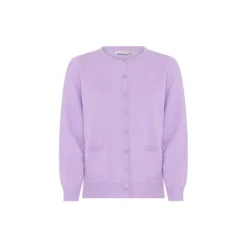 BB Melange Cotton Knit, lilac melange