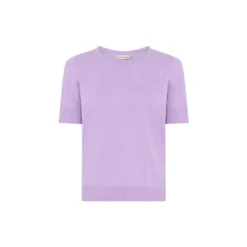 BB Melange Cotton Knit, lilac melange
