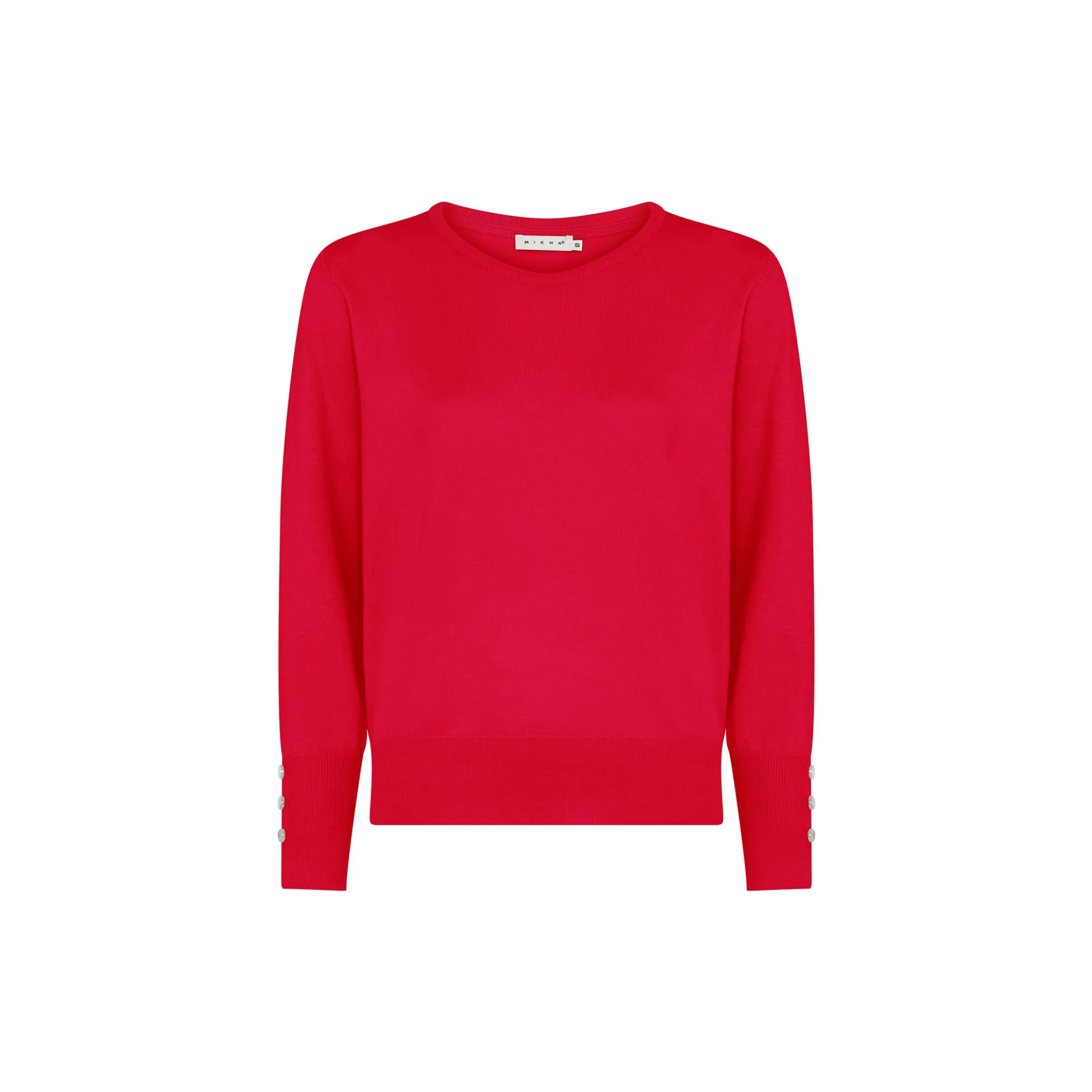 BB Spring Viscose Knit, lipstick red