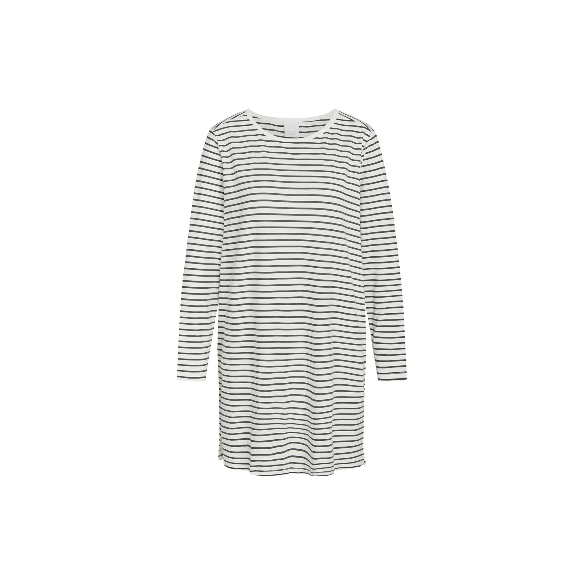 Bea Longsleeved Dress, pavement stripe
