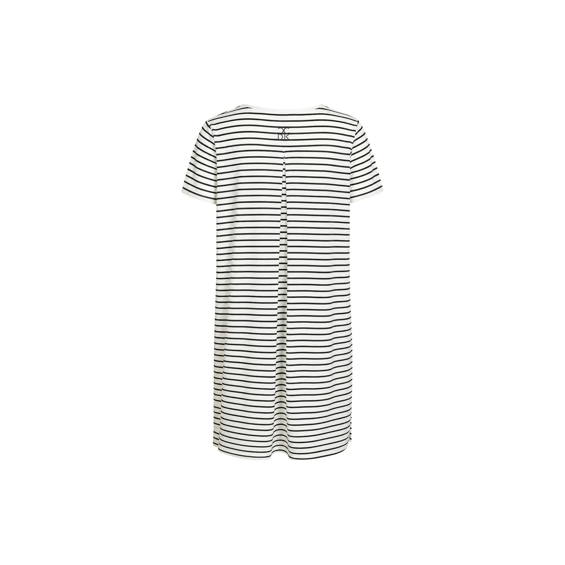 Bea Shortsleeved Dress, pavement stripe