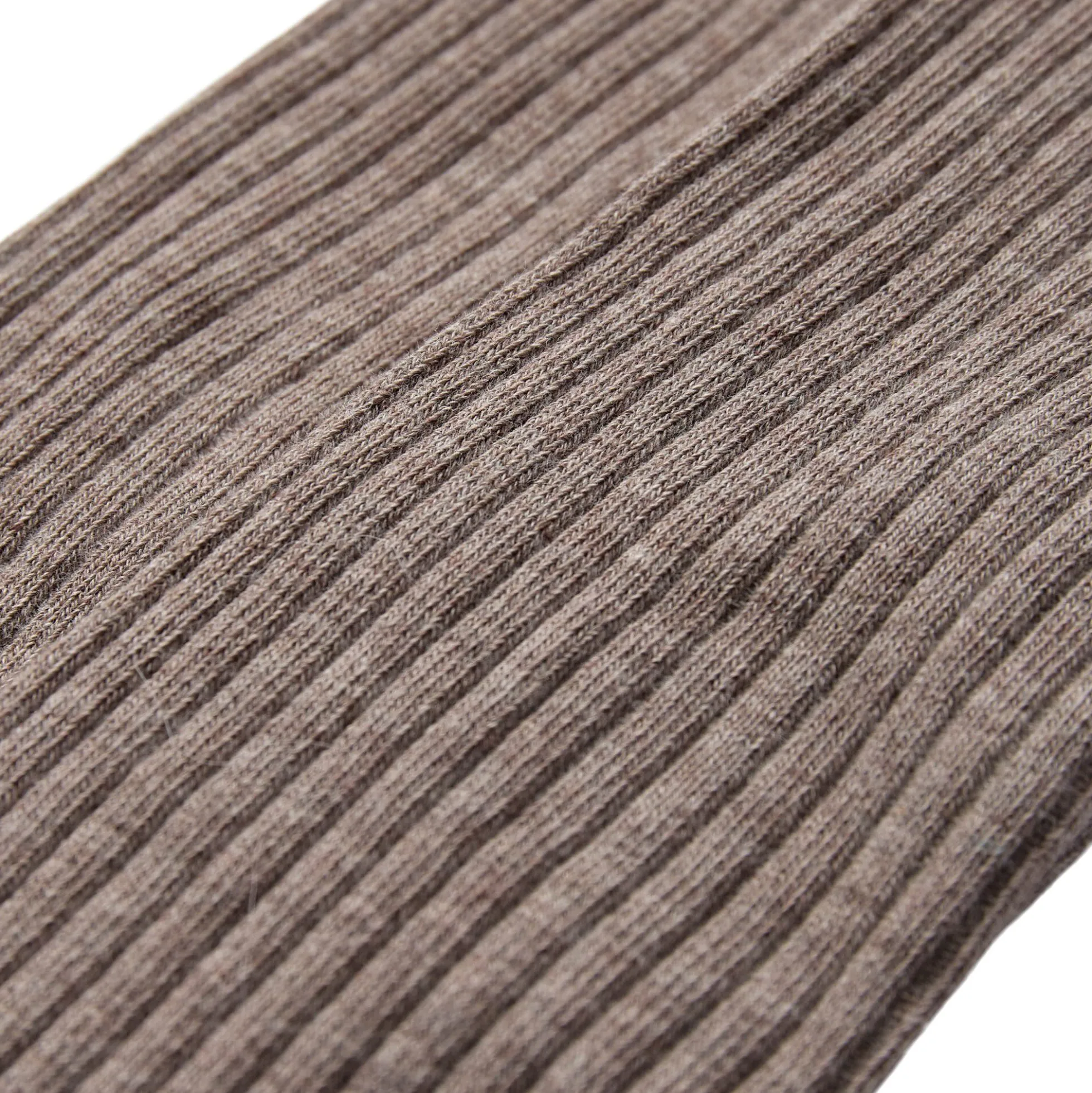 BEATHASW KNEE SOCK x 2, camel melange