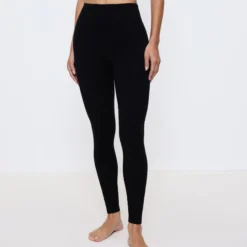 Beauty Layers Leggings Wool, black