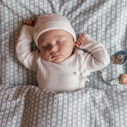 Bed Linen Baby, floral stripe