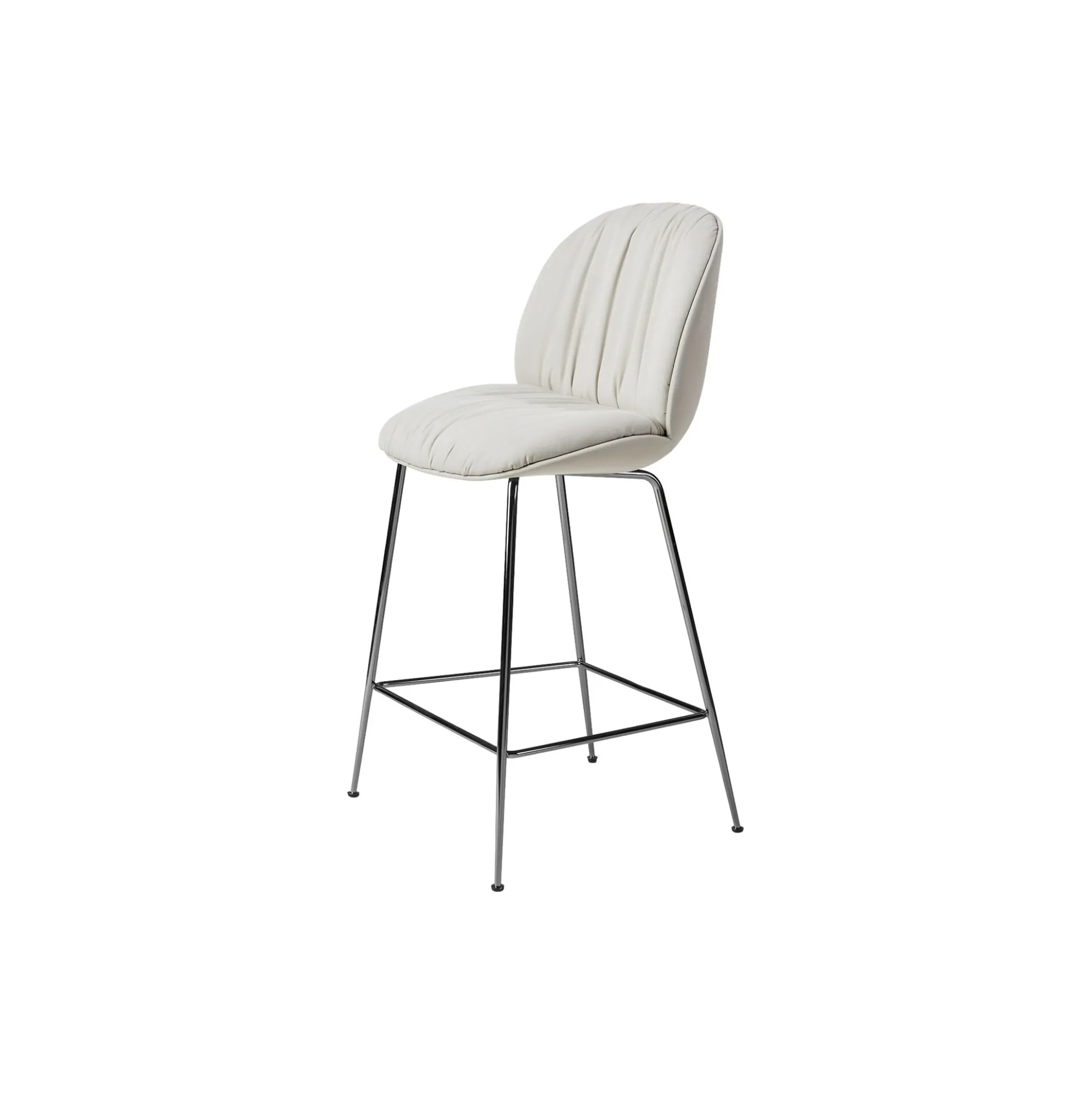 Beetle Soft Counter Chair Fully Upholstered, reales 001