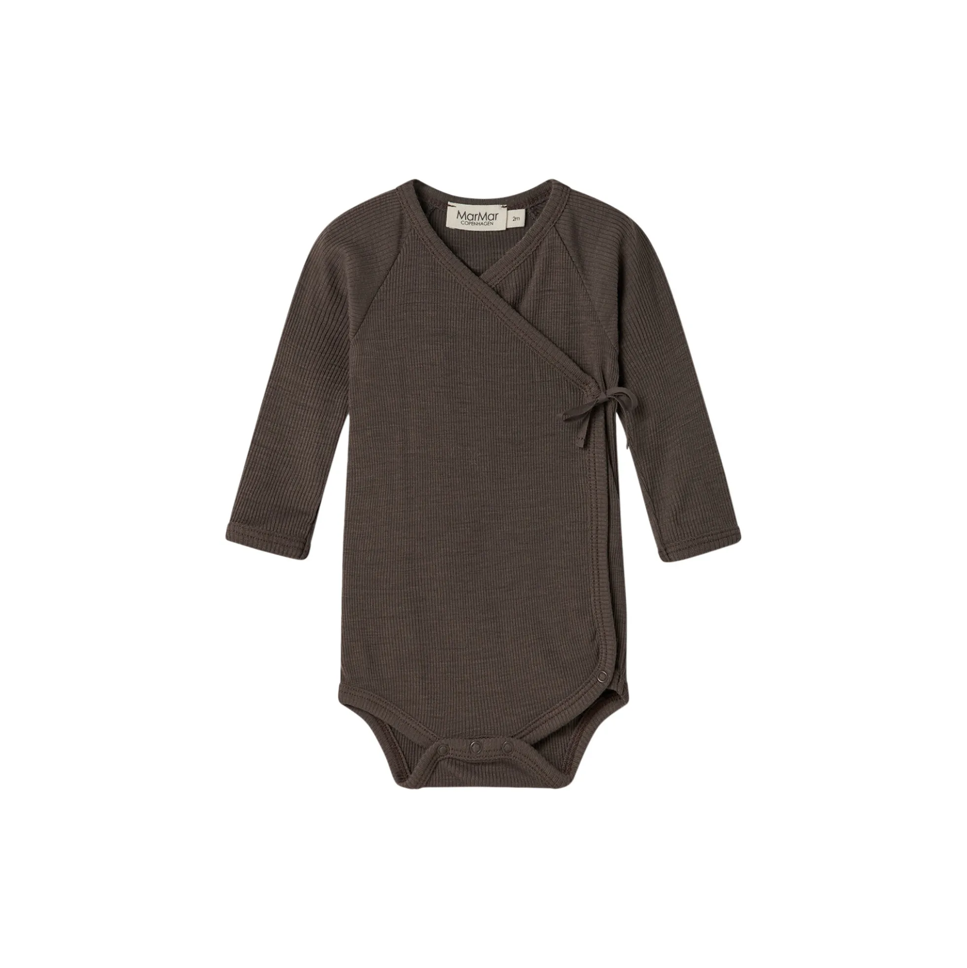 Belita LS Wrap Bodysuit, terre