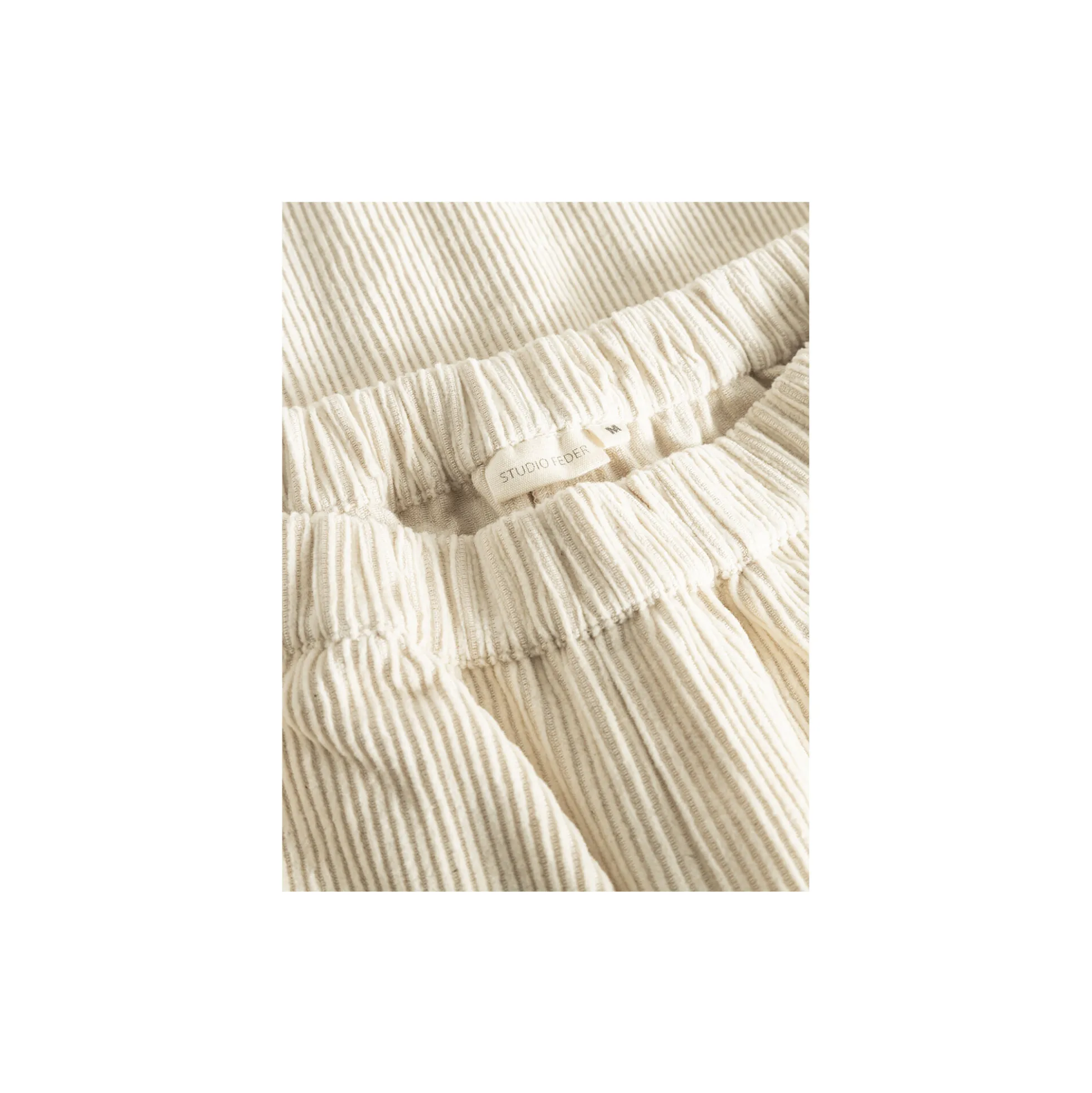 Bella fløjlsbukser, undyed