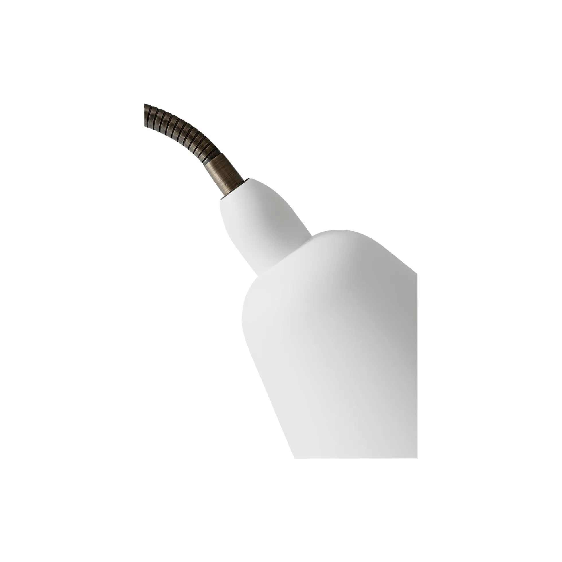 Bellevue AJ7 Anniversary Edition gulvlampe, white/bronzed brass