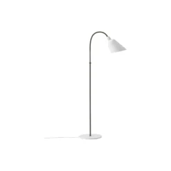 Bellevue AJ7 Anniversary Edition gulvlampe, white/bronzed brass
