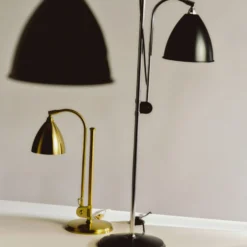 Bestlite BL3 M Floor Lamp, black semi matt/chrome