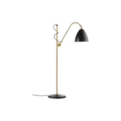 Bestlite BL3 M Floor Lamp, soft black semi matt/brass