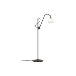 Bestlite BL3 S Floor Lamp, bone china/black brass