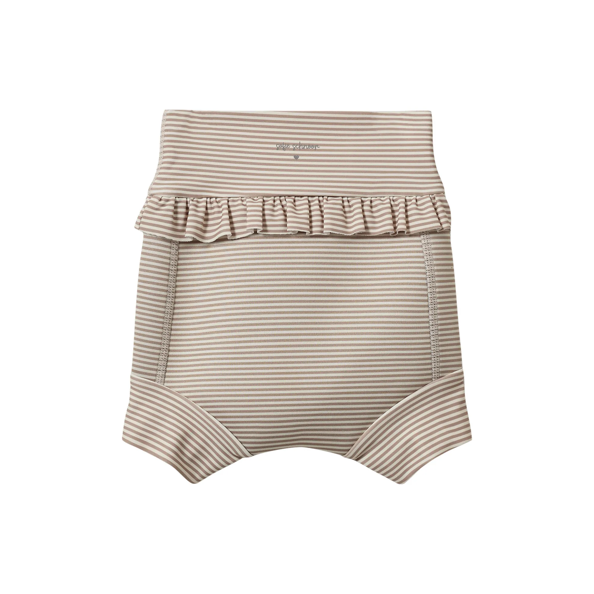 BethKB Swim Pants, warm stone stripe
