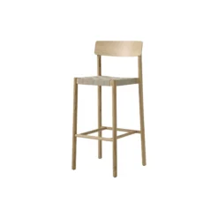 Betty TK15 Bar Chair, lacquered oak/natural