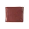 Billfold, dark brown