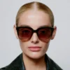 Billy Solbriller, black/brown transparent