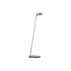 BLADE F1 SLIM gulvlampe, matt black/satin gold