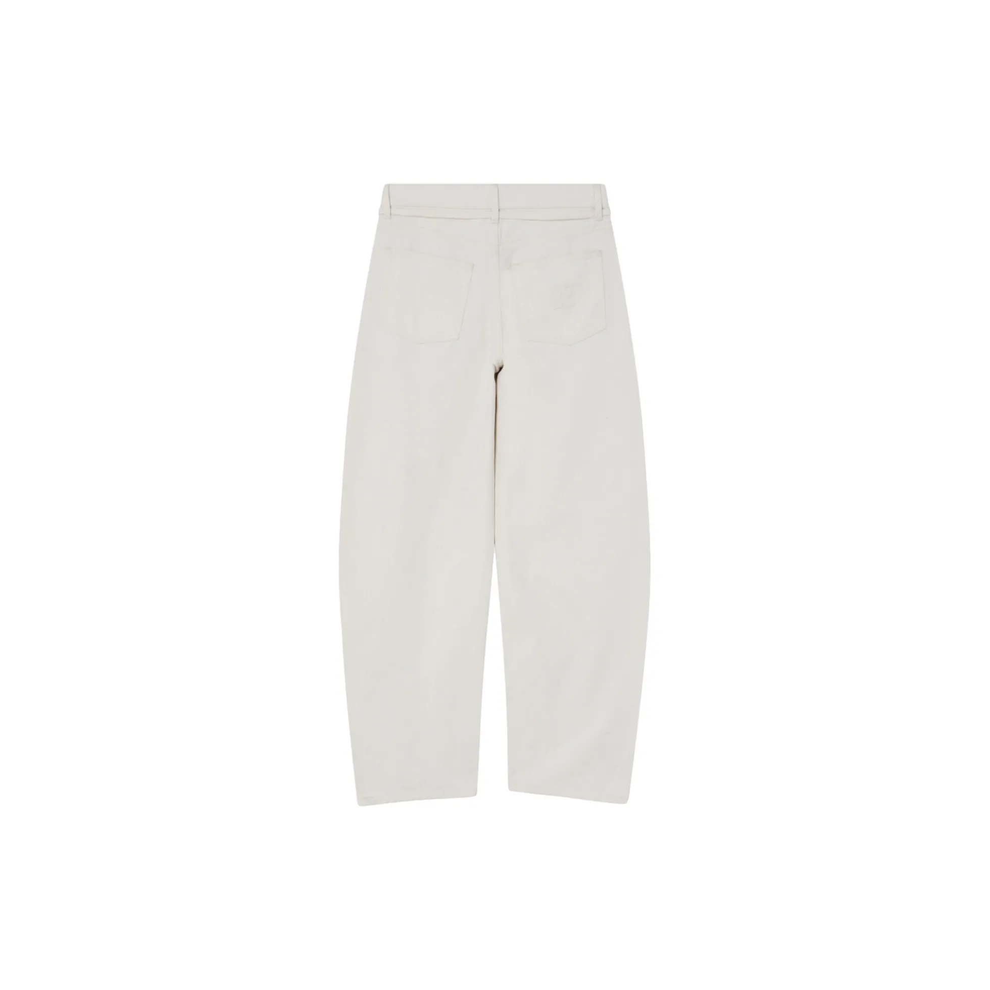 Blaire - Soft White Denim Jeans, jet stream