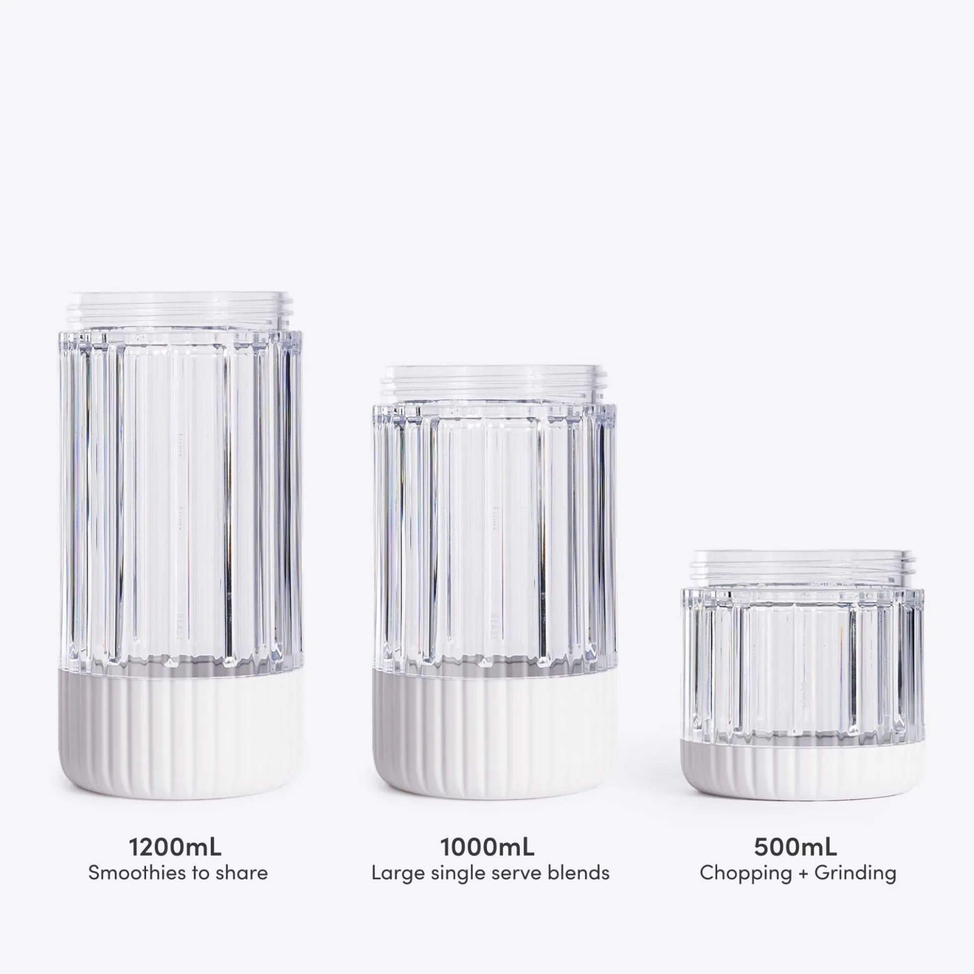 Blender Mega Plus 1200, cloud white