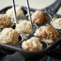 Æbleskivepande med 9 huller