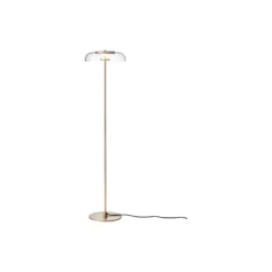 Blossi Floor Lamp, nordic gold/clear