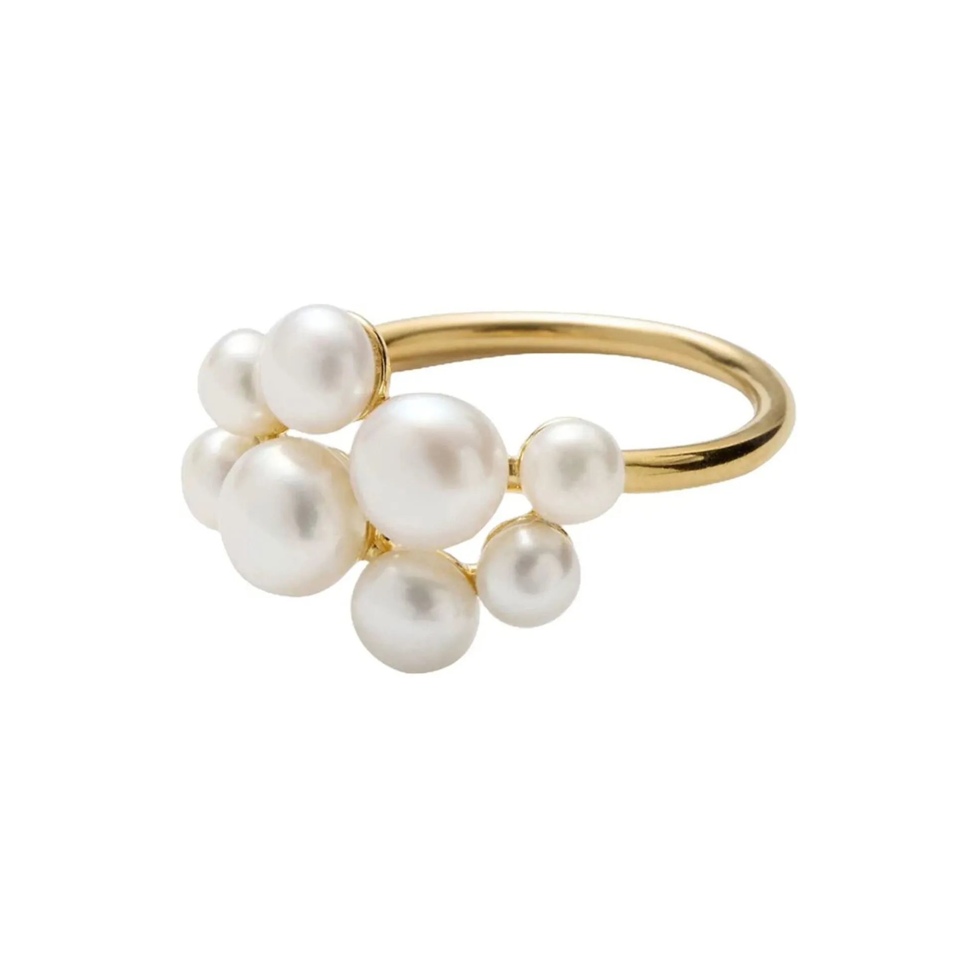 Blossom Ring, forgyldt
