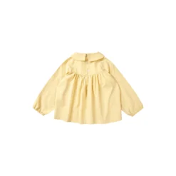 Blouse LS w. Smock Emb.