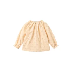 Blouse Merle, barely apricot flowers