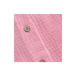 Blouse SS Muslin, plumeria