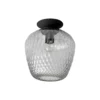 Blown SW5 loftlampe, silver