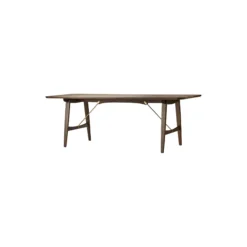 BM1160 Jagtbordet spisebord, olieret valnød/stål
