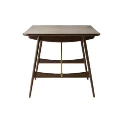 BM1160 Jagtbordet spisebord, olieret valnød/messing