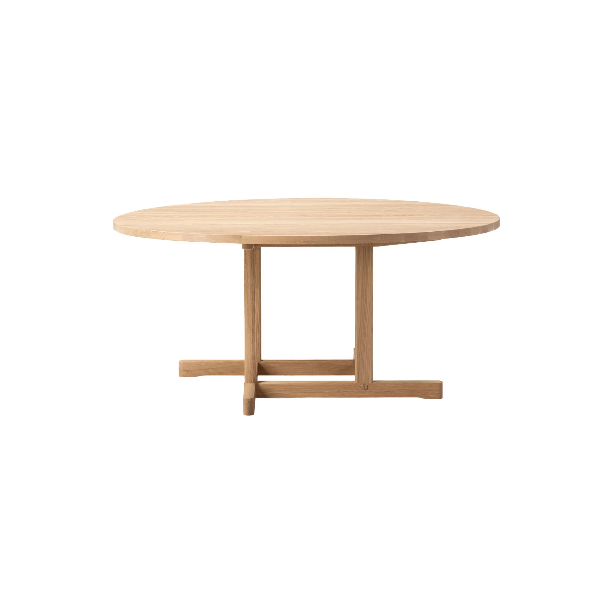 BM80 Mogensen Coffee Table Ø 120 cm, lysolieret eg