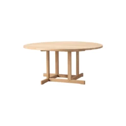 BM80 Mogensen Coffee Table Ø 120 cm, lysolieret eg