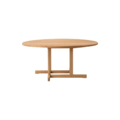 BM80 Mogensen Coffee Table Ø 120 cm, olieret eg